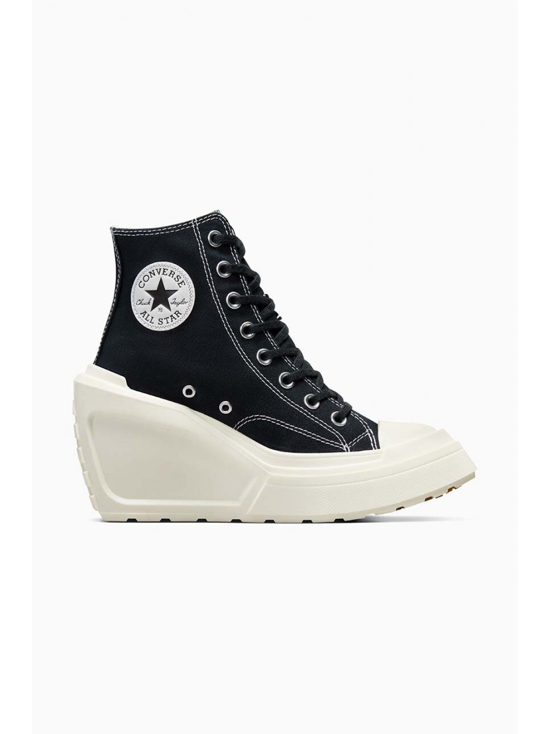 Kecky Converse Chuck 70 De Luxe Wedge dámské černá barva A06478C